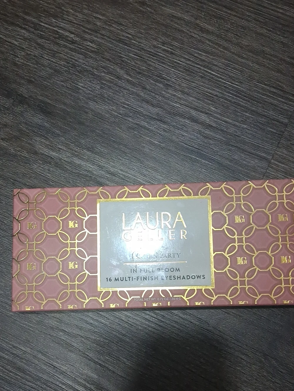 Laura Geller Rose & Gold Decorative Eyeshadow Palette